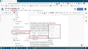 How to Add Page Numbers (Pagination) in Google Docs - 2022