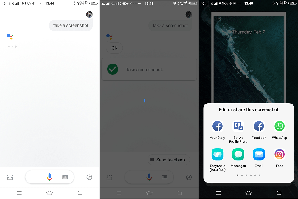 How to Take Screenshot using Google Assistant  Screenshot Tool  - 90