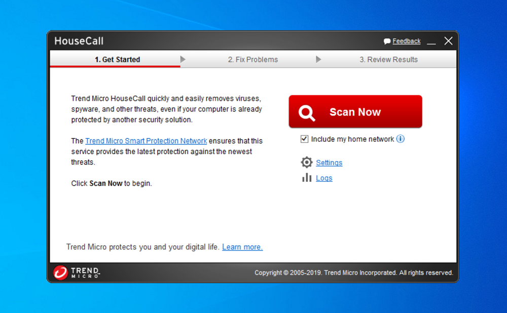 trendmicro housecall free antivirus 2019