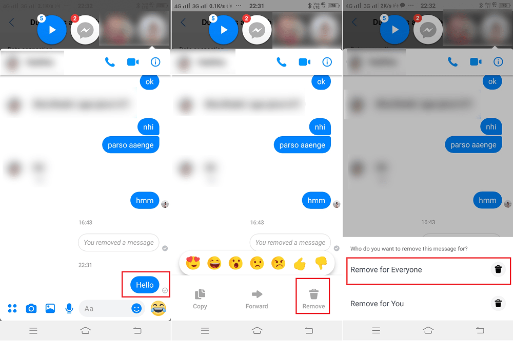 How to Delete Messages on Facebook Messenger  Both Sides  - 75