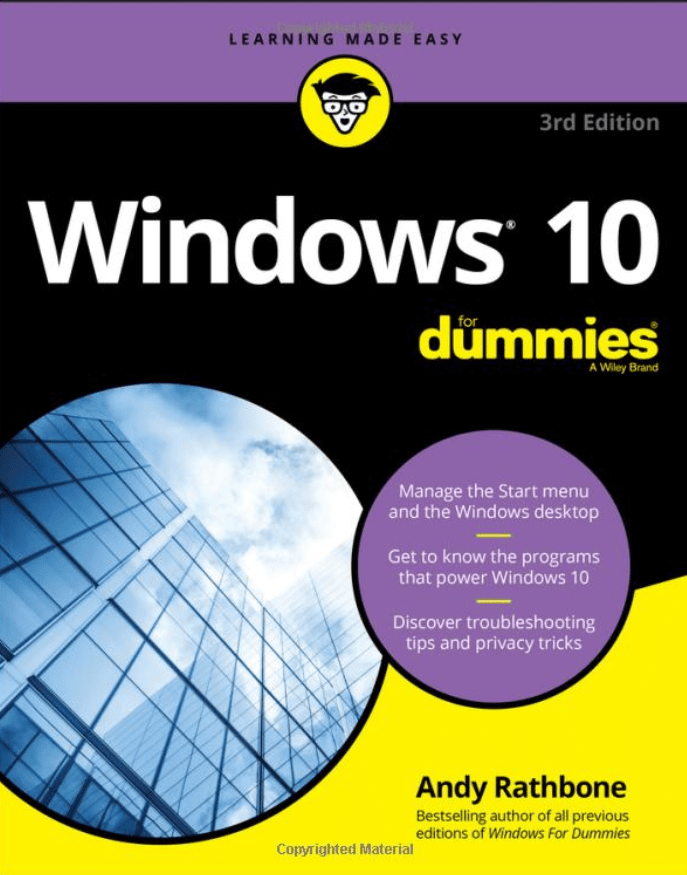 windows 10 for dummies andy rathbone