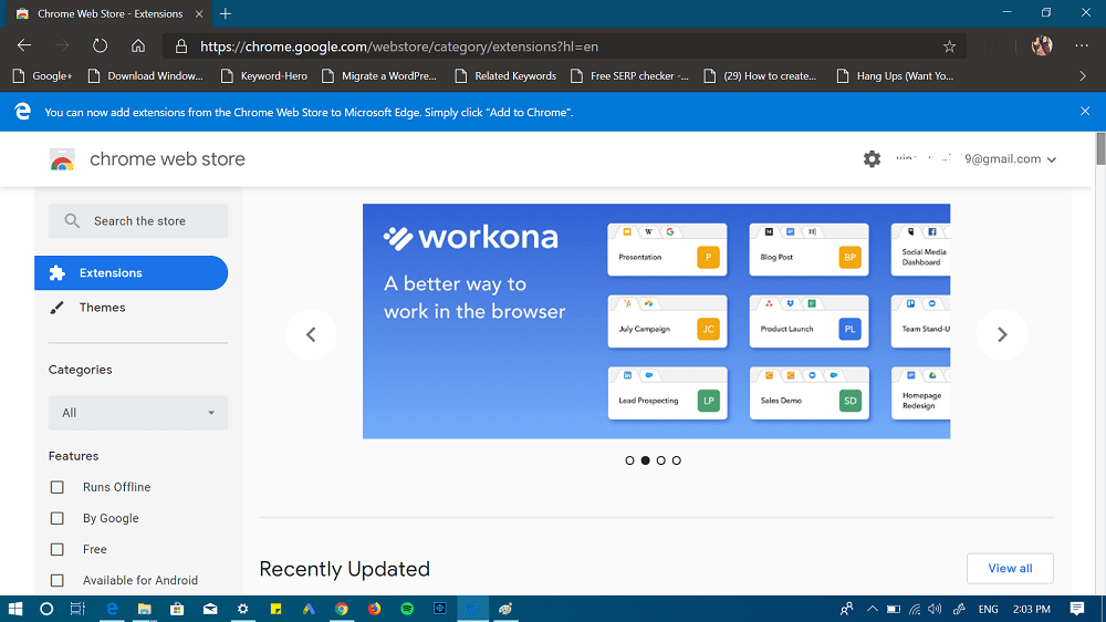 chrome web store install