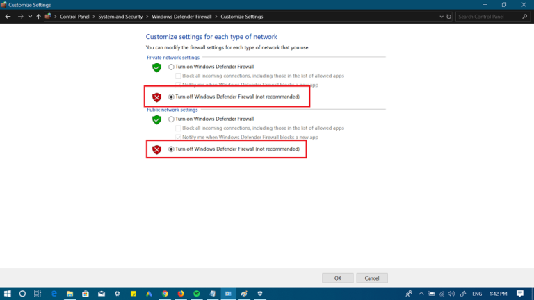 2 Ways How Yo Can Disable & Turn Firewall OFF in Windows 10