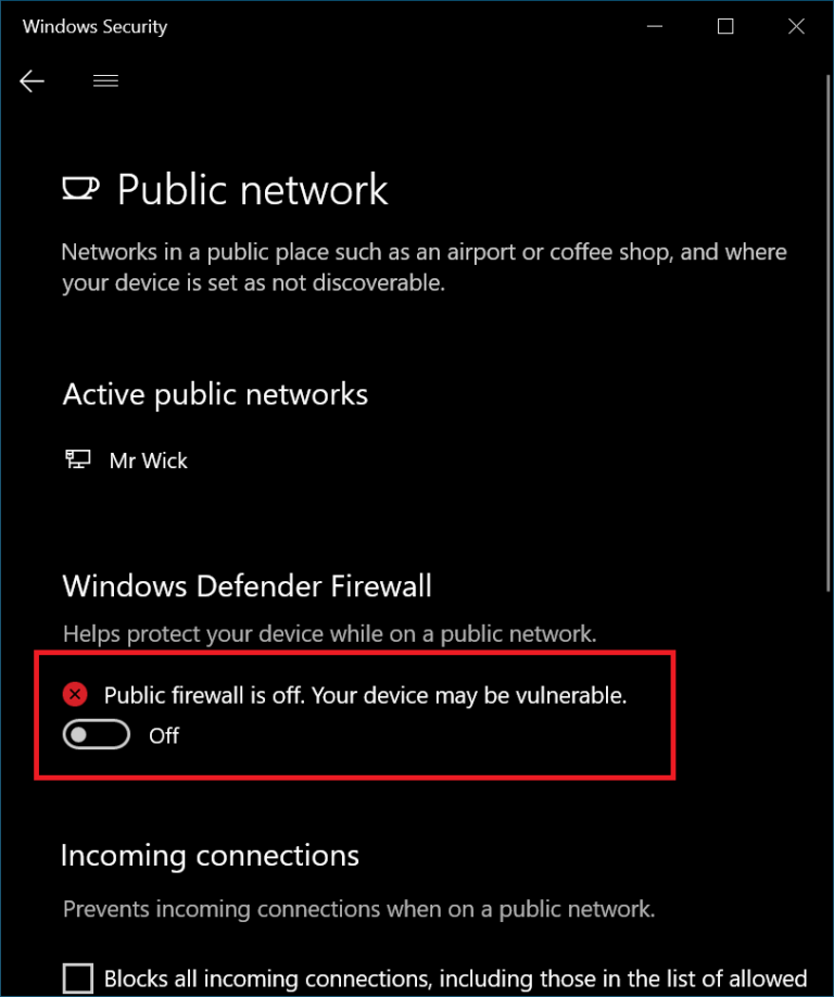 2 Ways How Yo Can Disable & Turn Firewall OFF in Windows 10