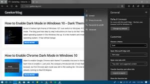 How to Enable Edge dark theme