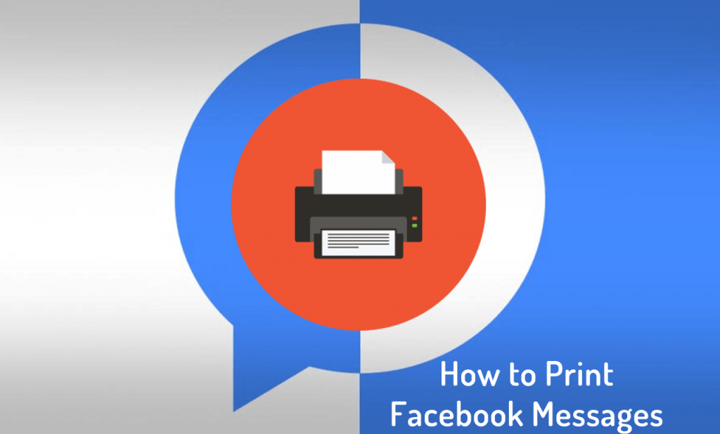 How to Print Facebook Messages   2019 - 17