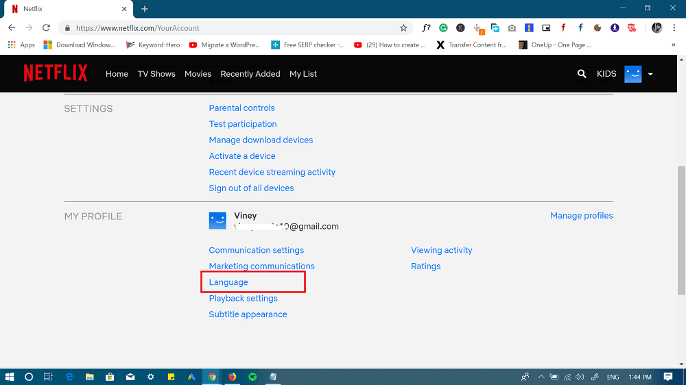 How to Change Language in Netflix in PC   Mobile App as well 2022 - 52