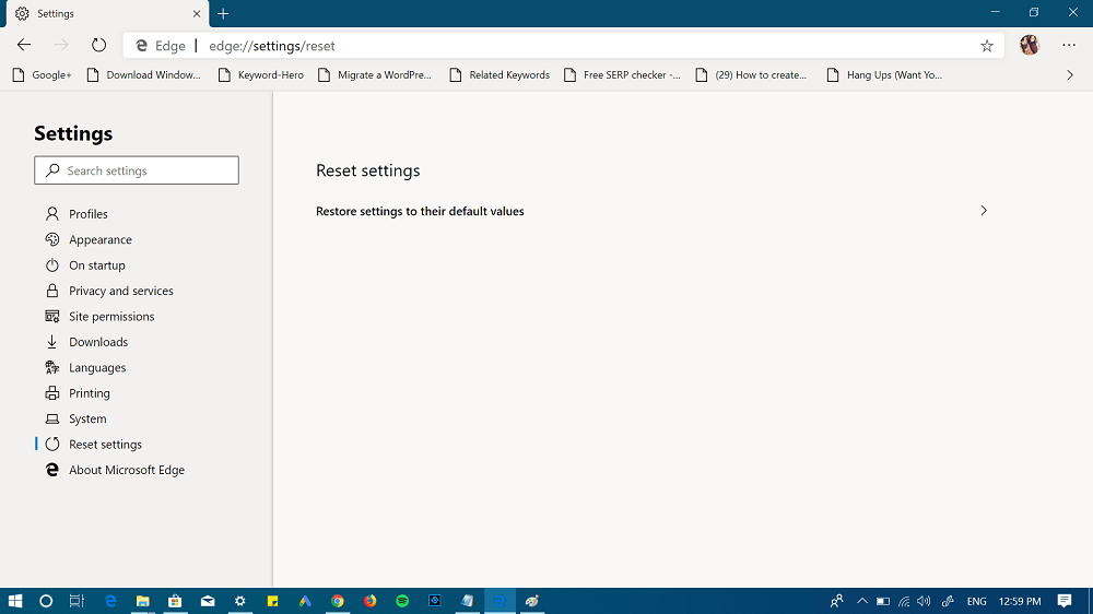 How to Reset Microsoft Edge (Chromium Based Browser)