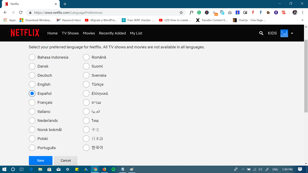 How to Change Language in Netflix in PC   Mobile App as well 2022 - 68