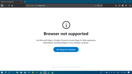 how to use skype for web in firefox