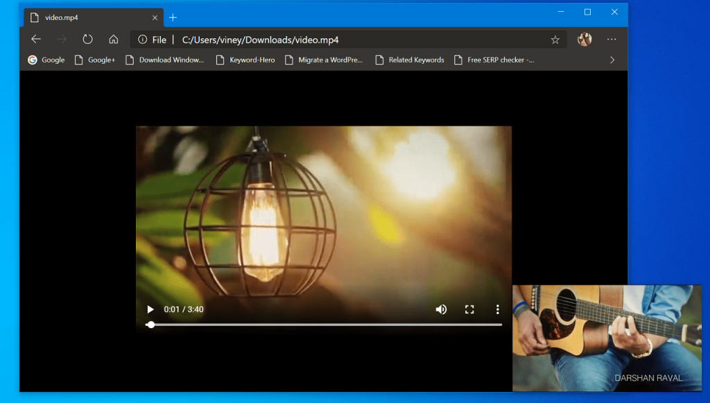 How to Watch any Local Video in Chrome Picture In Picture Mode - 16