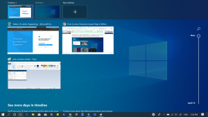 install web activities extension to enable windows 10 timeline support in Edge chromium