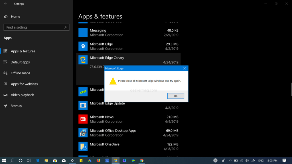 Error  Please Close All Microsoft Edge Windows and Try Again    Fix - 26