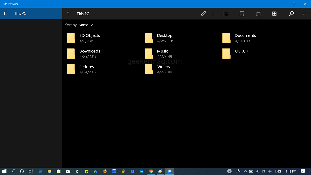 How to Enable UWP File Explorer in Windows 10