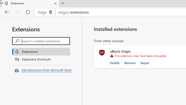 chrome extensions ublock origin