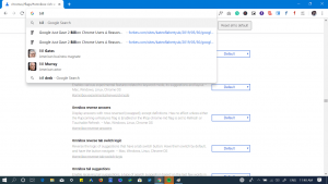 how to disable chrome rich suggestion feature