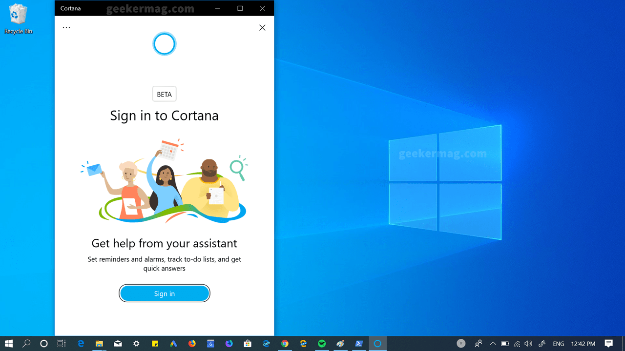 How To Try New Cortana App In Windows 10 May 2019 Update Preview