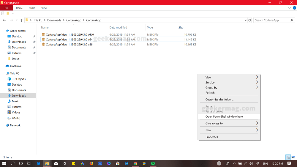 install cortana powershell install cortana powershell