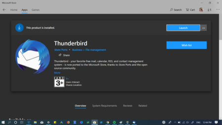 download thunderbird for windows 10 from microsoft store