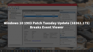 Fix - Windows 10 1903 Cumulative Update (KB4503293) & (KB4503327) Breaks Event Viewer Custom Views