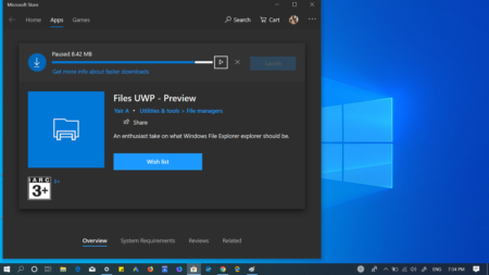 Files UWP app for windows 10, a new file explorer 2019