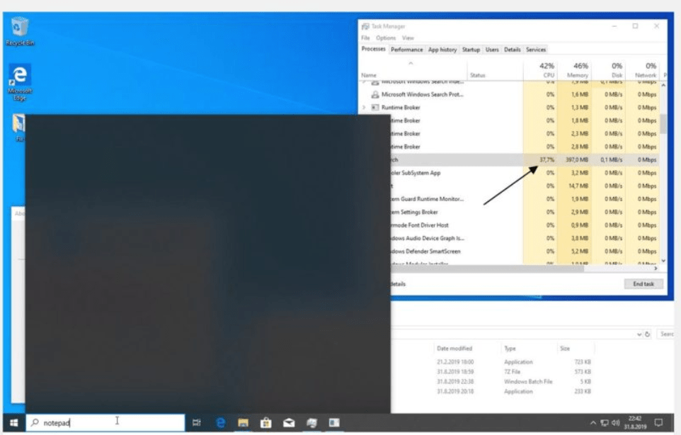 Fix - Windows 10 1903 Update (18362.329) Causes High CPU Usage (SearchUI.exe) and Search Not Working