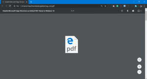 How to Disable Microsoft Edge Chromium as Default PDF Viewer in Windows 10