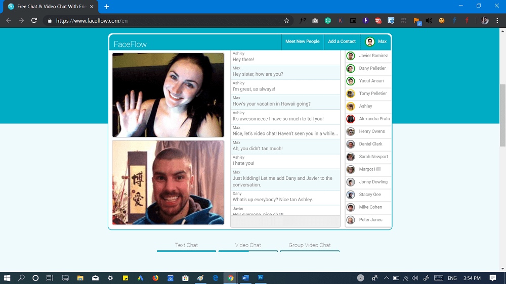 best free online video chat omelgle