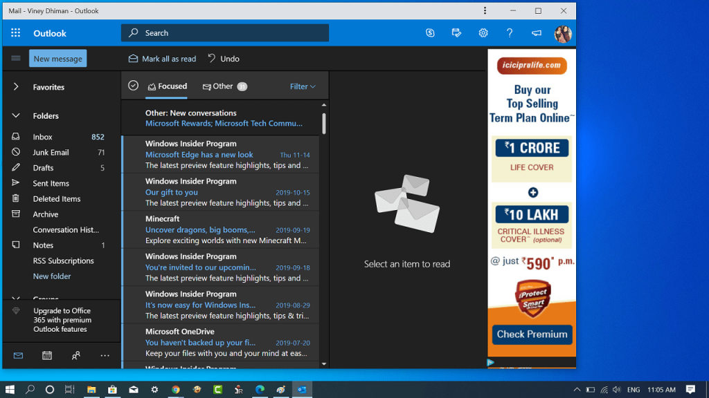 Install Outlook com PWA on Chrome and any Chromium based Browser - 72