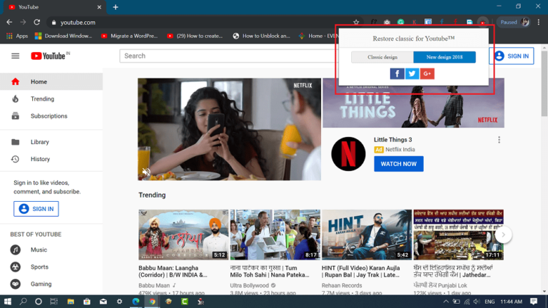 How to Disable YouTube’s New Look (Polymer 2019) in Chrome & Firefox