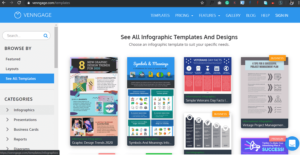 venngage - Create the perfect infographic for free