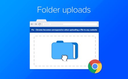 Fix - Chrome becomes unresponsive when uploading a file to any website