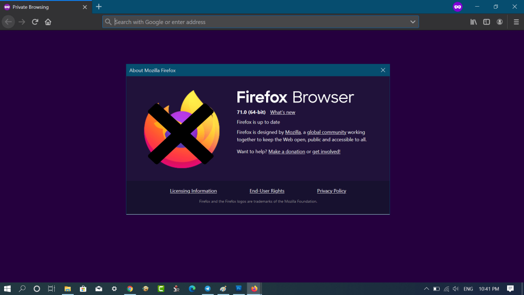 Fix - Firefox 71 does not start after update