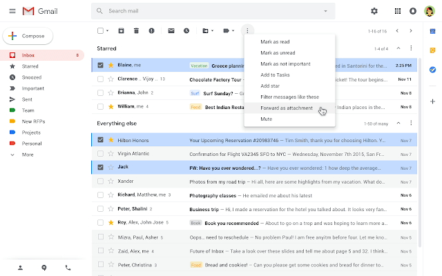 How to Forward Emails as Attachment in Gmail