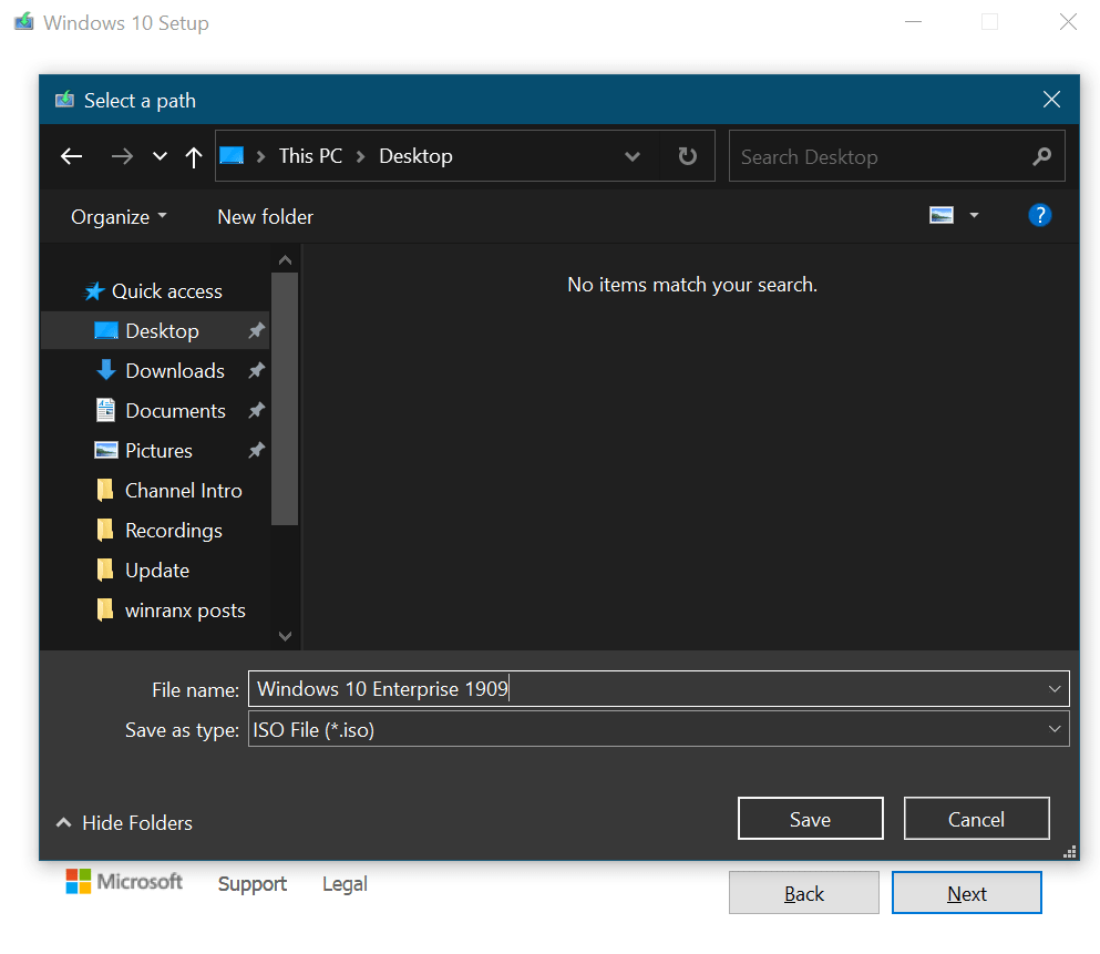 media creation tool to download windows 10 pro