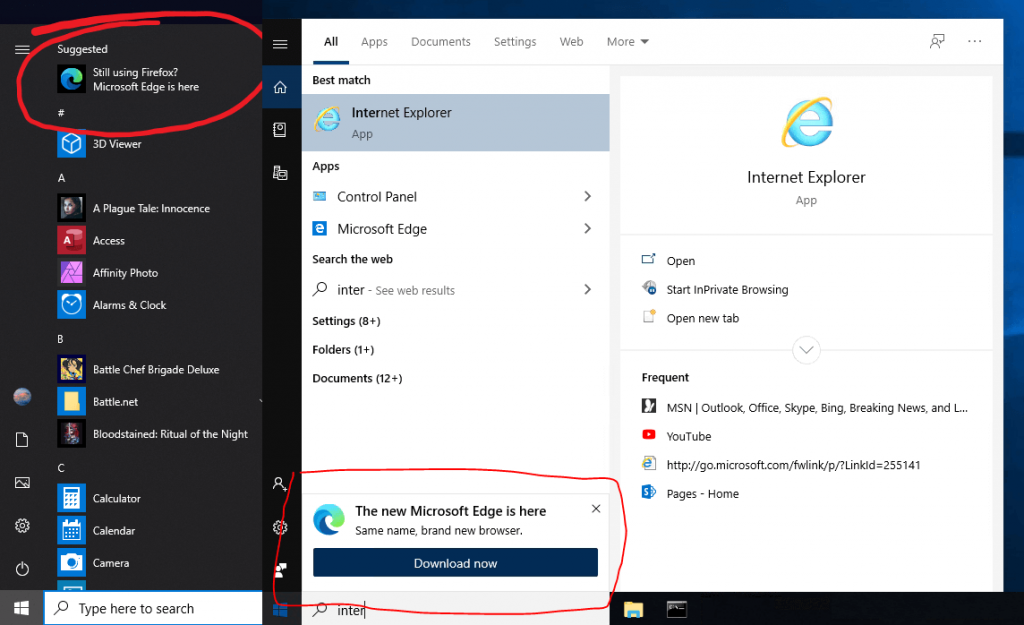 How to Get Rid of Microsoft Edge Ads in Windows 10 Start Menu   Search - 40