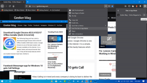 Use Firefox use this site in app mode