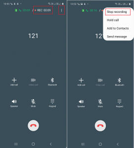 samsung a71 call recording