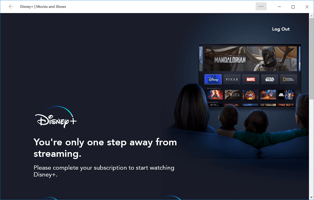 disney plus pwa app for windows 10