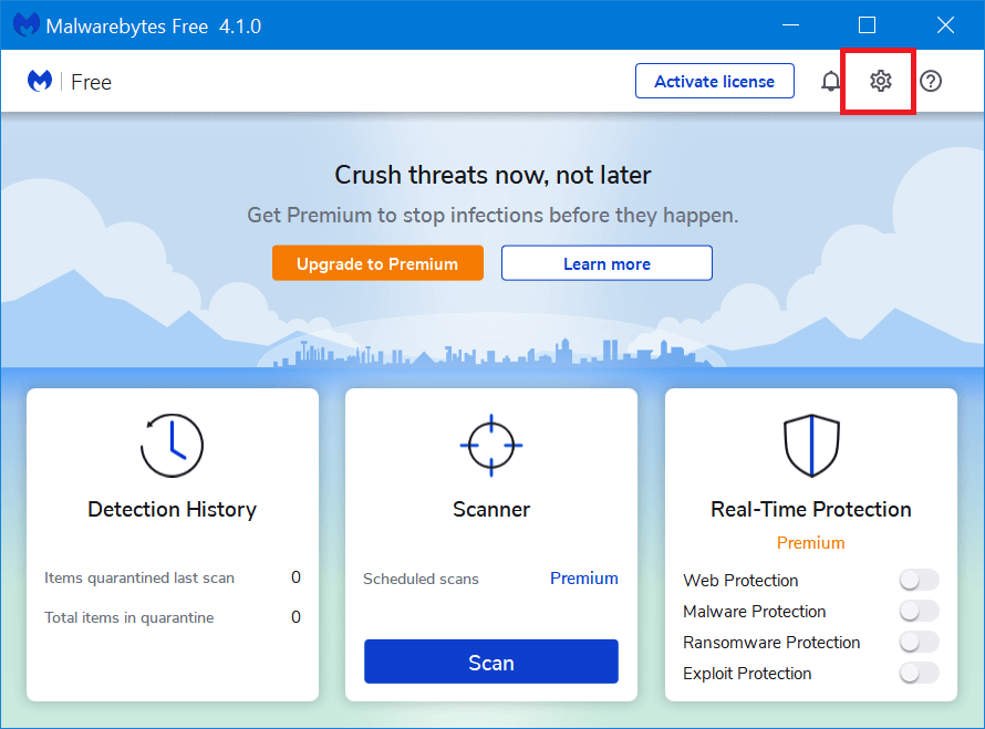 malwarebytes deactivate premium trial