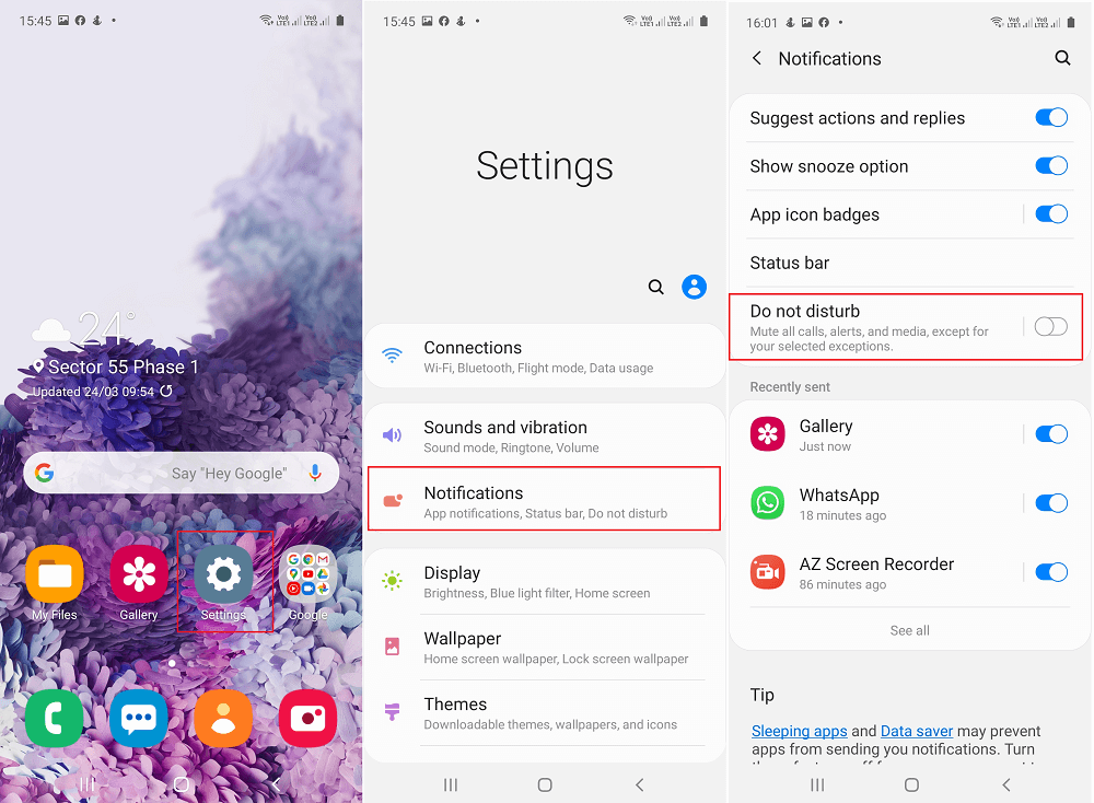 How to Disable Samsung Galaxy A51 Apps Notifications - 35
