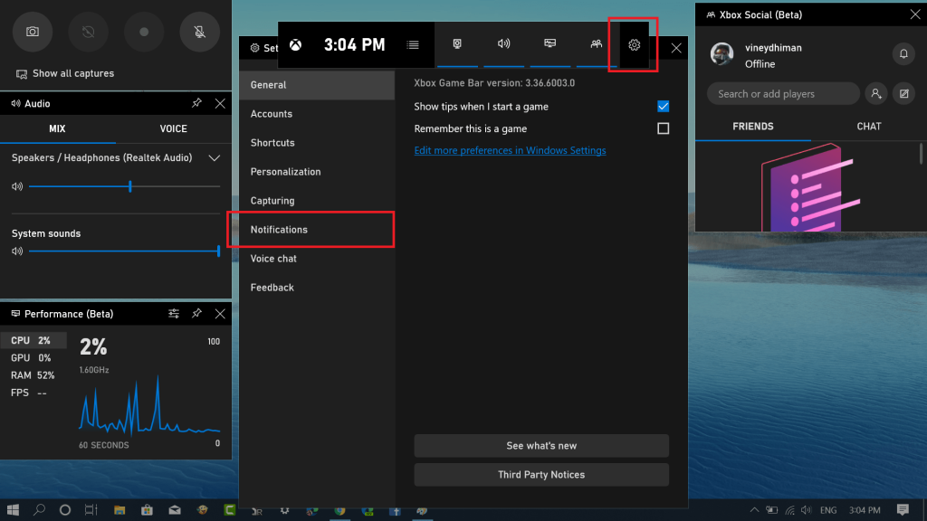 Disable   Turn OFF Notifications for Playing Fullscreen Game in Windows 10 - 91