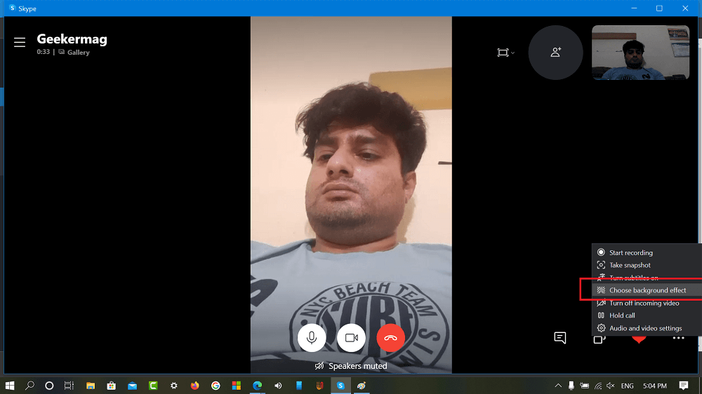 how to enable video on skype windows 10