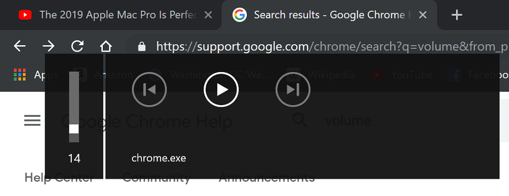 Fix - Chrome.exe appear in Volume Control on Windows 10 Desktop and Lockscreen in Chrome v80