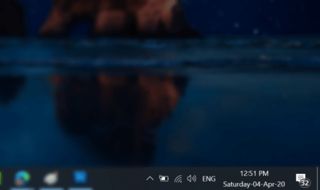 How to Display Day of the Week on Taskbar of Windows 10