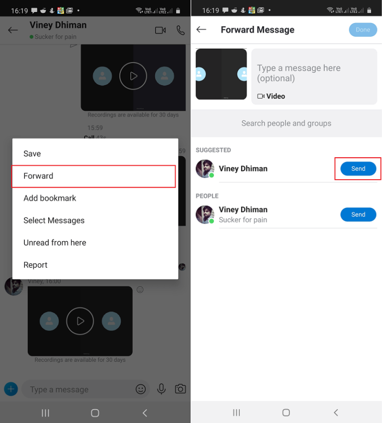 skype video call recorder for android