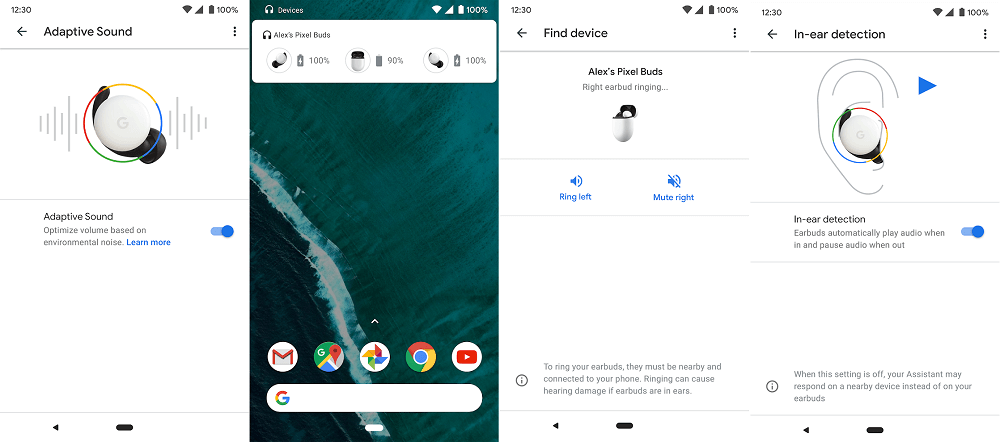 google earbuds app for android
