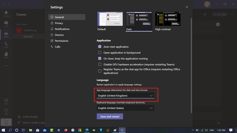 Change   See Temperature Settings from Fahrenheit to Celsius in Teams - 38