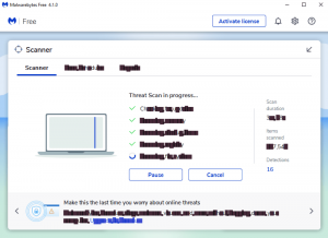 Fix - Malwarebytes UI Issue by turning off Hardware Acceleration