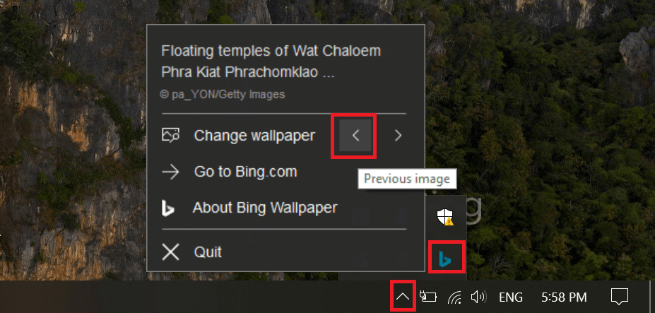 How to Set Bing Images as Desktop Wallpaper on Windows 10